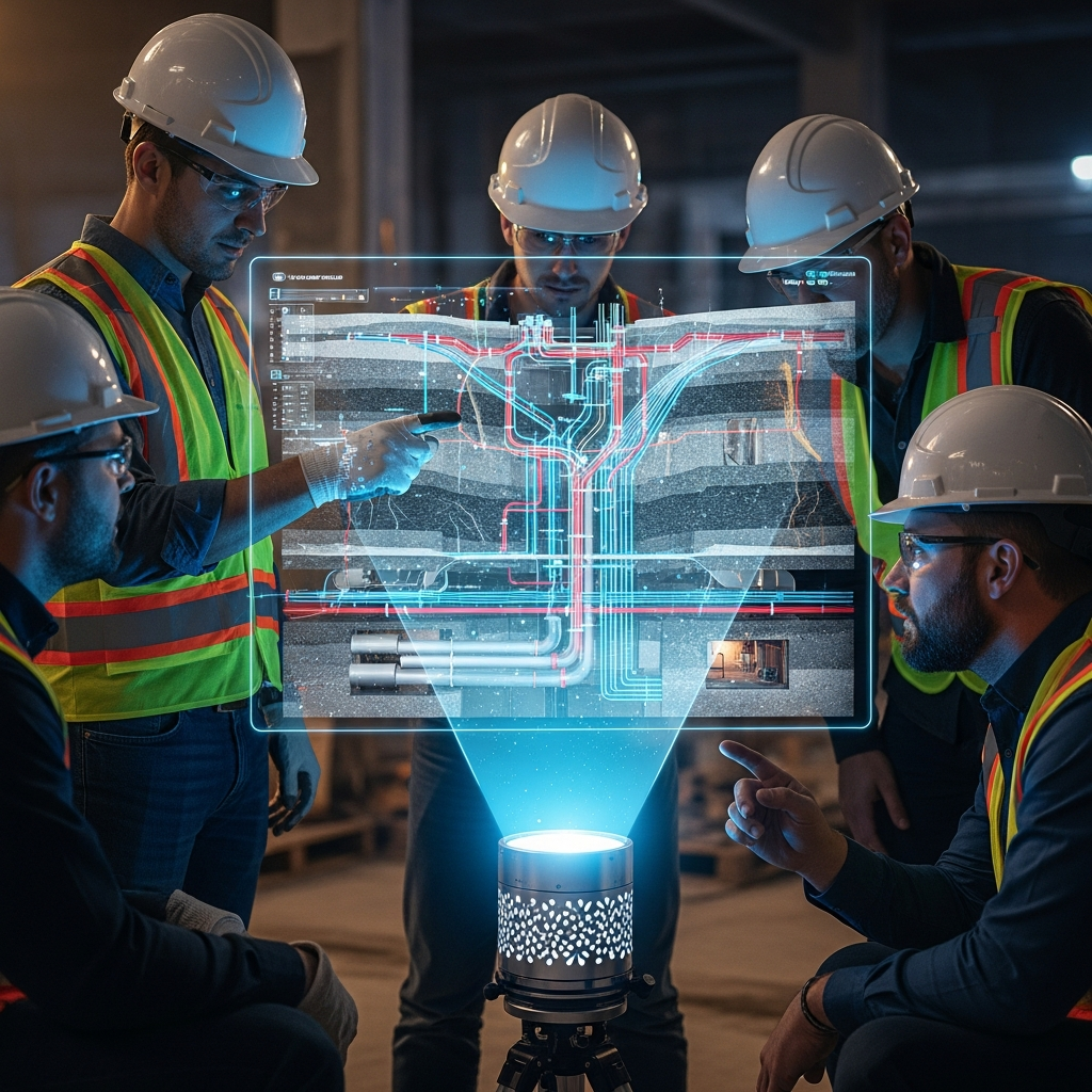 Quantum sensor visualizing underground infrastructure
